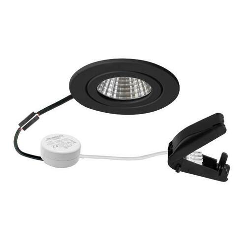 Brumberg Leuchten LED-Einbaudownlight 230V 3000K, sw. 40475083