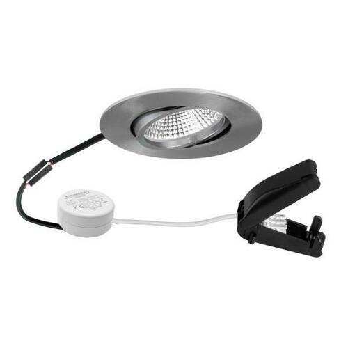Brumberg Leuchten LED-Einbaustrahler 230V 3000K, nickel 40484153AB