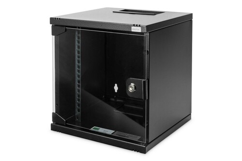 DIGITUS Wandschrank 6HE RAL9005 300mm tief DN-10-06U-B