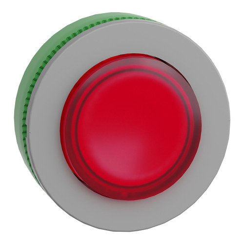 Schneider Electric Leuchtdrucktaster rot, 30mm, in grau ZB5FW143C0 Schneider Electric Leuchtdrucktaster rot, 30mm, in grau ZB5FW143C0
