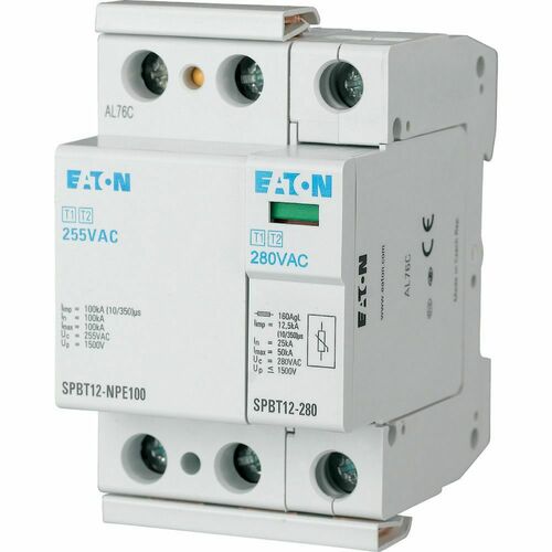 Eaton Überspannungsableiter-Set TN-S/TT-Set, 1+NPE SPBT12-280-1+NPE