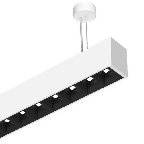 LTS Licht&Leuchten LED-Pendelleuchte 830, DALI, weiß CHOCM-P107 #658321