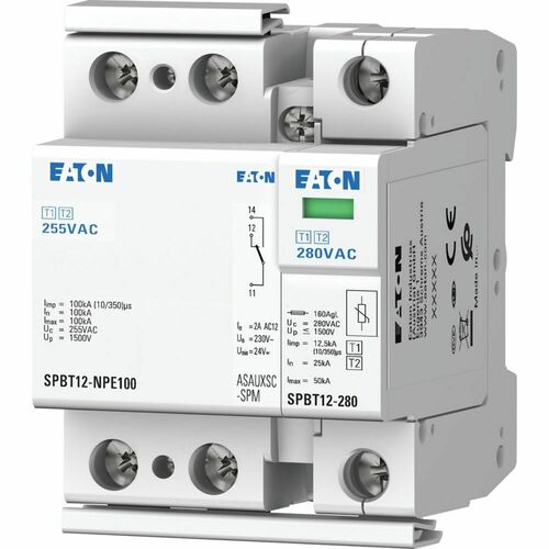 Eaton Überspannungsableiter-Set TN-S/TT-Set, 1+NPE SPBT12-280-1+NPE-AX