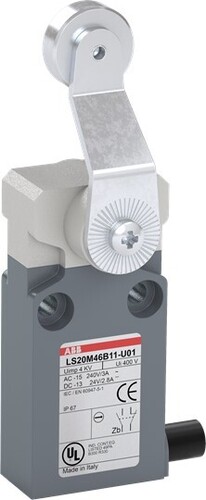 ABB Stotz S&J Kompakt-Pos.schalter Metall-Gehäuse IP67 LS20M46B11-U01 ABB Stotz S&J Kompakt-Pos.schalter Metall-Gehäuse IP67 LS20M46B11-U01