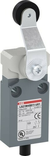 ABB Stotz S&J Kompakt-Pos.schalter Metall-Gehäuse IP67 LS21M45B11-U01 ABB Stotz S&J Kompakt-Pos.schalter Metall-Gehäuse IP67 LS21M45B11-U01