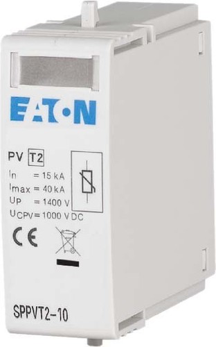 Eaton Überspannungsableiter Einsatz, 1000V DC,1p SPPVT2-10