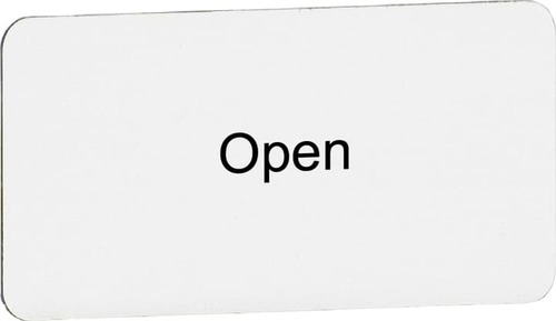 ABB Stotz S&J Beschriftungsschild mit 1 Schaltstellung MA6-1037