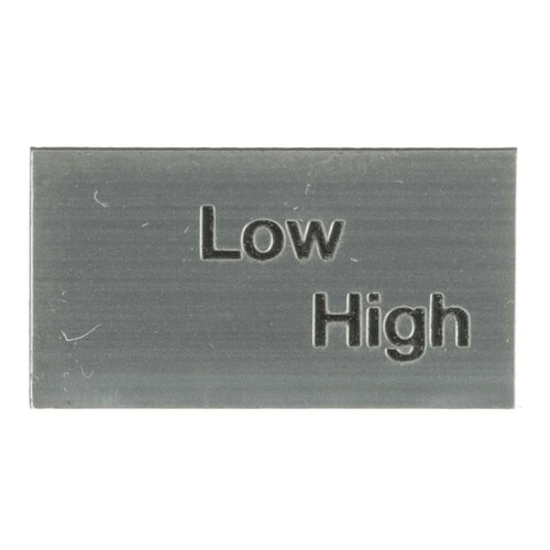 ABB Stotz S&J Beschriftungsschild t 2 Schaltstellungen MA6-1075 ABB Stotz S&J Beschriftungsschild t 2 Schaltstellungen MA6-1075