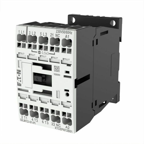 Eaton Leistungsschütz 3p,380V 400V 5.5 kW DILM12-01(48V50HZ)PI