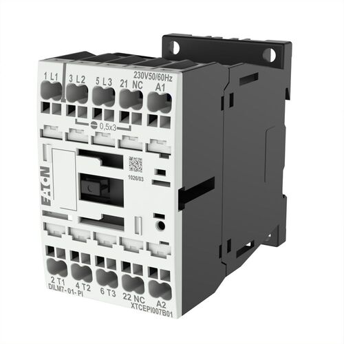 Eaton Leistungsschütz 3p,380 V 400 V 3 kW DILM7-01(125VDC)-PI Eaton Leistungsschütz 3p,380 V 400 V 3 kW DILM7-01(125VDC)-PI
