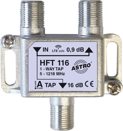 Astro Strobel Abzweiger 1-fach 16db 5-1218MHz HFT 116