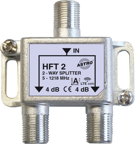 Astro Strobel Verteiler 2-fach 4db 5-1218MHz HFT 2