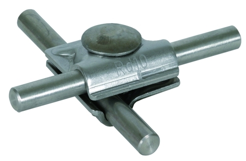 DEHN MV-Klemme NIRO(V4A) f. Rd 10mm MVK 10 FRM10X45 V4A