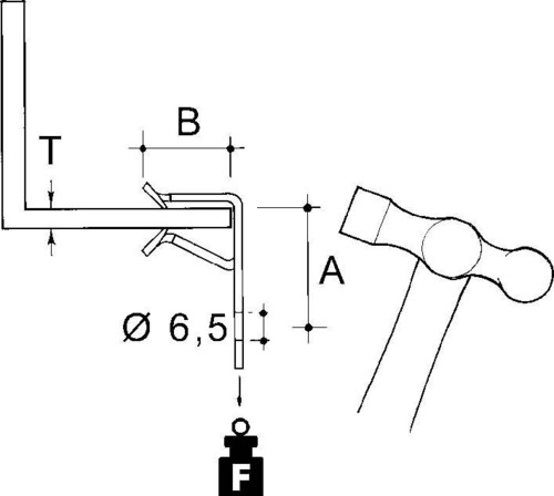 Niedax Flanschkralle AH-38