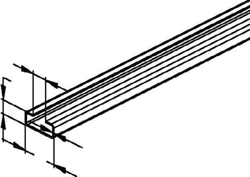 Niedax Reihenschiene 2913/2 BO