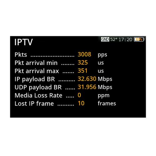 Televes Antennen Messgerät+Analyze H30E Option IPTV H30EUP-IPTV Televes Antennen Messgerät+Analyze H30E Option IPTV H30EUP-IPTV