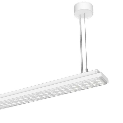 LTS Licht&Leuchten LED-Pendelleuchte 830, weiß LUZ-D12101.830.ASws