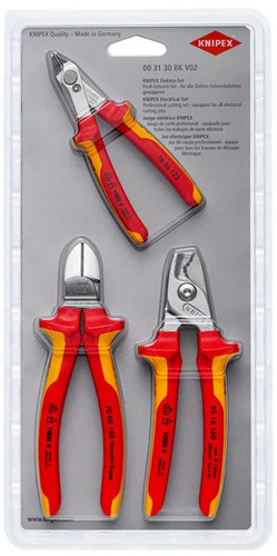 Knipex-Werk Schneidset im Blisterkarton 00 31 30 BK V02