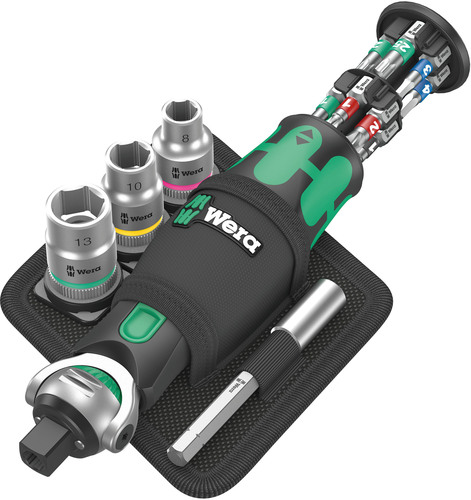 Wera Werk Zyklop Knarre mit Bit-Magazin 8009ZyklopPocketSet2
