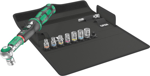Wera Werk Drehmomentschlüssel-Satz 10-teiliger 1/4" Safe-Torque A 1 Set1