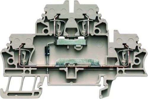 Weidmüller Klemme mit Einbau ZDK 2.5/D/1