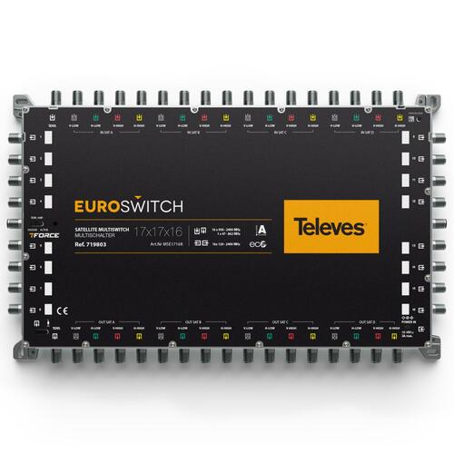 Televes Euroswitch 17in16 MSE1716K