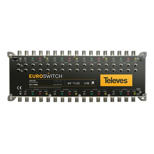 Televes Euroswitch-Verstärker 17-fach MSE1727V