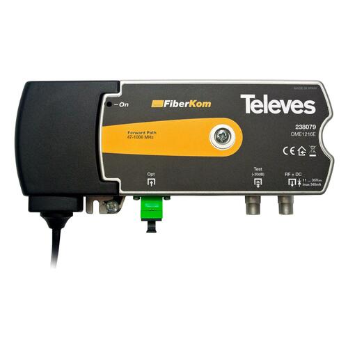 Televes Optischer Miniempfänger 47-1006MHz1200 OME1216E