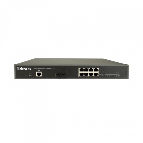 Televes Ethernet Switch L2+:8xGbEthernet SWIP150-8