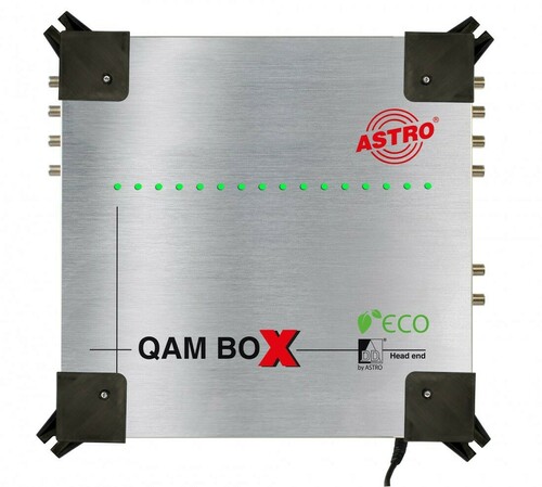 Astro Strobel Kompaktkopfstelle 16xDVB-S2/S/QAM QAM BOX eco FM