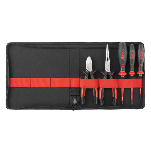 Cimco Werkzeuge Elektriker-Set VDE 1000 V SLIM 104042 Cimco Werkzeuge Elektriker-Set VDE 1000 V SLIM 104042