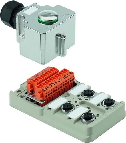 Weidmüller Sensor Aktor Verteiler SAI SAI-4-MH-5P M12