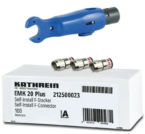 Kathrein Stecker-Set Self-Install ZAH 15 PLUS Kathrein Stecker-Set Self-Install ZAH 15 PLUS