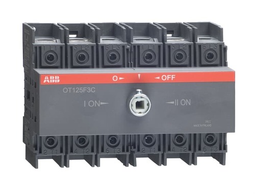 ABB Stotz S&J Lastumschalter 5A o. Griff u. Welle OT125F3C