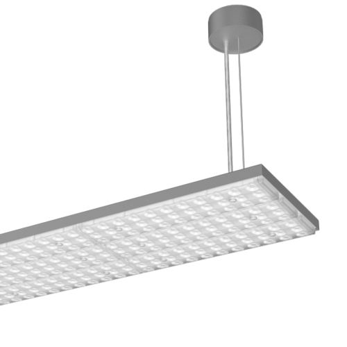 LTS Licht&Leuchten LED-Pendelleuchte 830, DALI, si LUZD32105830ASDALIsi