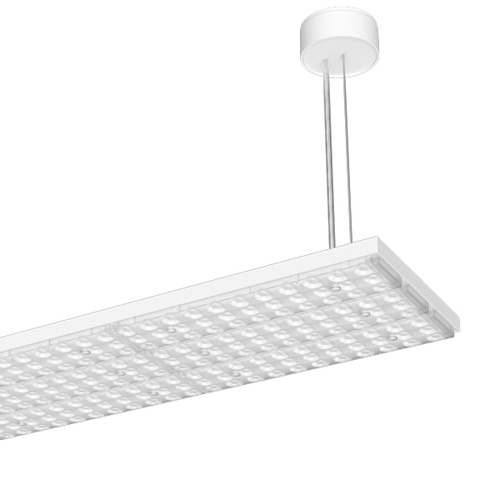 LTS Licht&Leuchten LED-Pendelleuchte 830, weiß LUZ-D32110.830.ASws