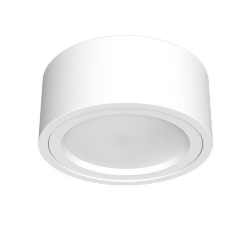 LTS Licht&Leuchten LED-Anbaudownlight 827, weiß VTFL-A 102.827 weiß