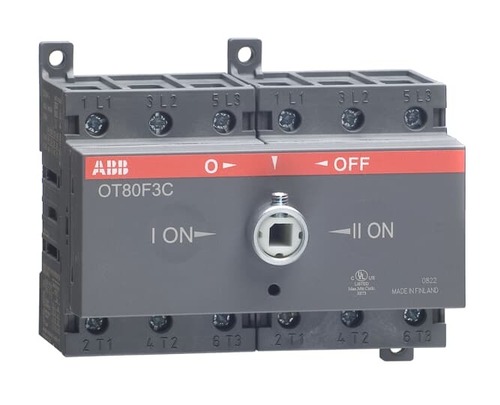 ABB Stotz S&J Lastumschalter 0A o. Griff u. Welle OT80F3C