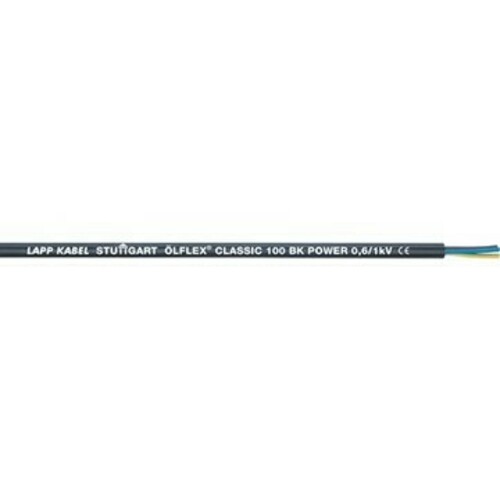 Lapp Kabel&Leitung ÖLFLEX CLASSIC 100 BK 0,6/1 KV 3G2,5 1120469 Lapp Kabel&Leitung ÖLFLEX CLASSIC 100 BK 0,6/1 KV 3G2,5 1120469