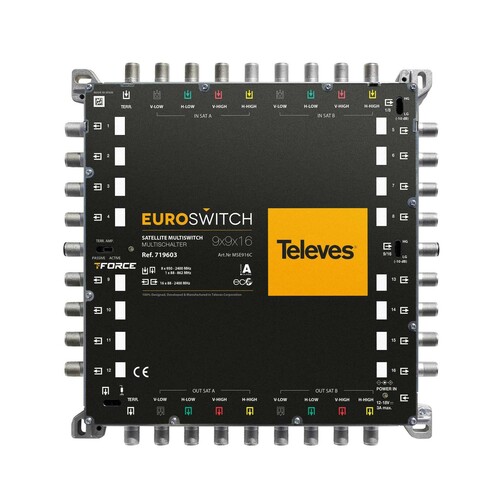 Televes Euroswitch 9in16 MSE916C