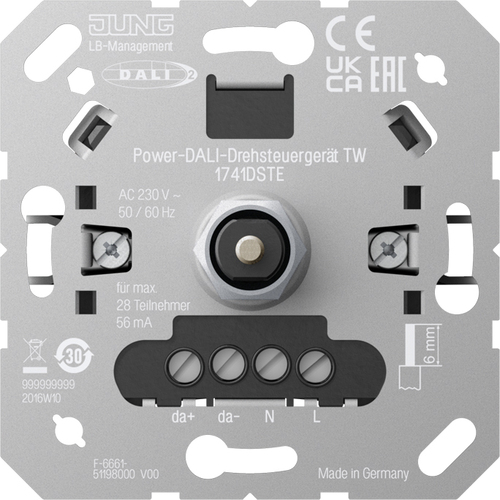 Jung Power-DALI-Drehsteuergerät TW 1741 DSTE