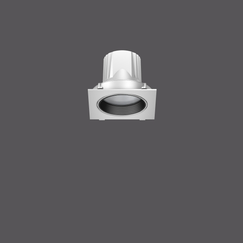 RZB LED-Einbaustrahler 927, DALI, silber 722197.004.2.76 RZB LED-Einbaustrahler 927, DALI, silber 722197.004.2.76