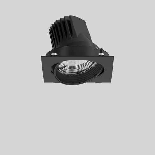 RZB LED-Einbaustrahler 940, DALI, schwarz 722199.003.1.76 RZB LED-Einbaustrahler 940, DALI, schwarz 722199.003.1.76