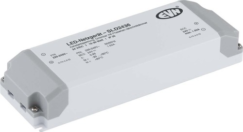 EVN Lichttechnik LED-Netzgerät NG24VDC15-36W IP20 SLD2436
