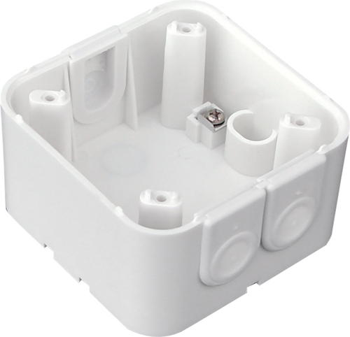 BEG Brück Electronic Aufputzdose reinweiß 92141