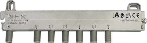 Televes Verteiler 6f. SAV 614 FZ