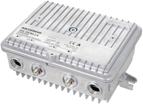 Kathrein Hausanschluss-Verstärker 47/85-1006MHz PG 11 VOS 139/RA 2.0 Kathrein Hausanschluss-Verstärker 47/85-1006MHz PG 11 VOS 139/RA 2.0
