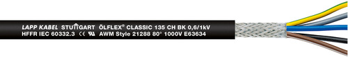 Lapp Kabel&Leitung ÖLFLEX CLASSIC 135 CH BK 0,6/1 kV 18G2,5 1123482