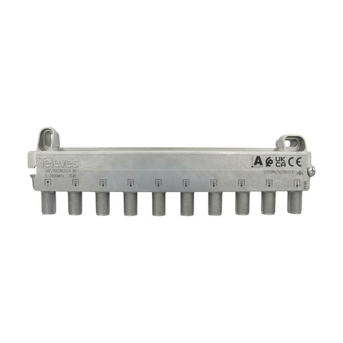 Televes Abzweiger 4-fach 20 dB, 5-2400 MHz AZS820FZ