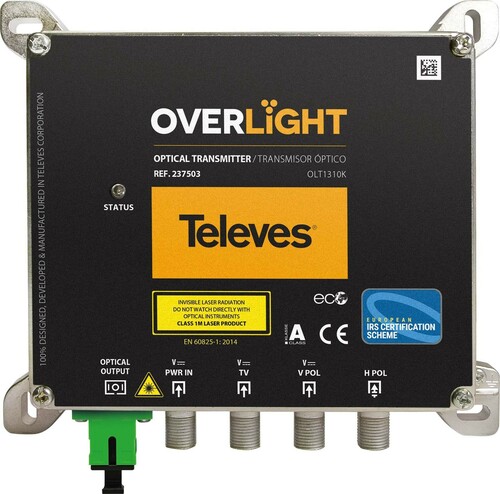 Televes Optischer Sender 1310 NM OLT1310K